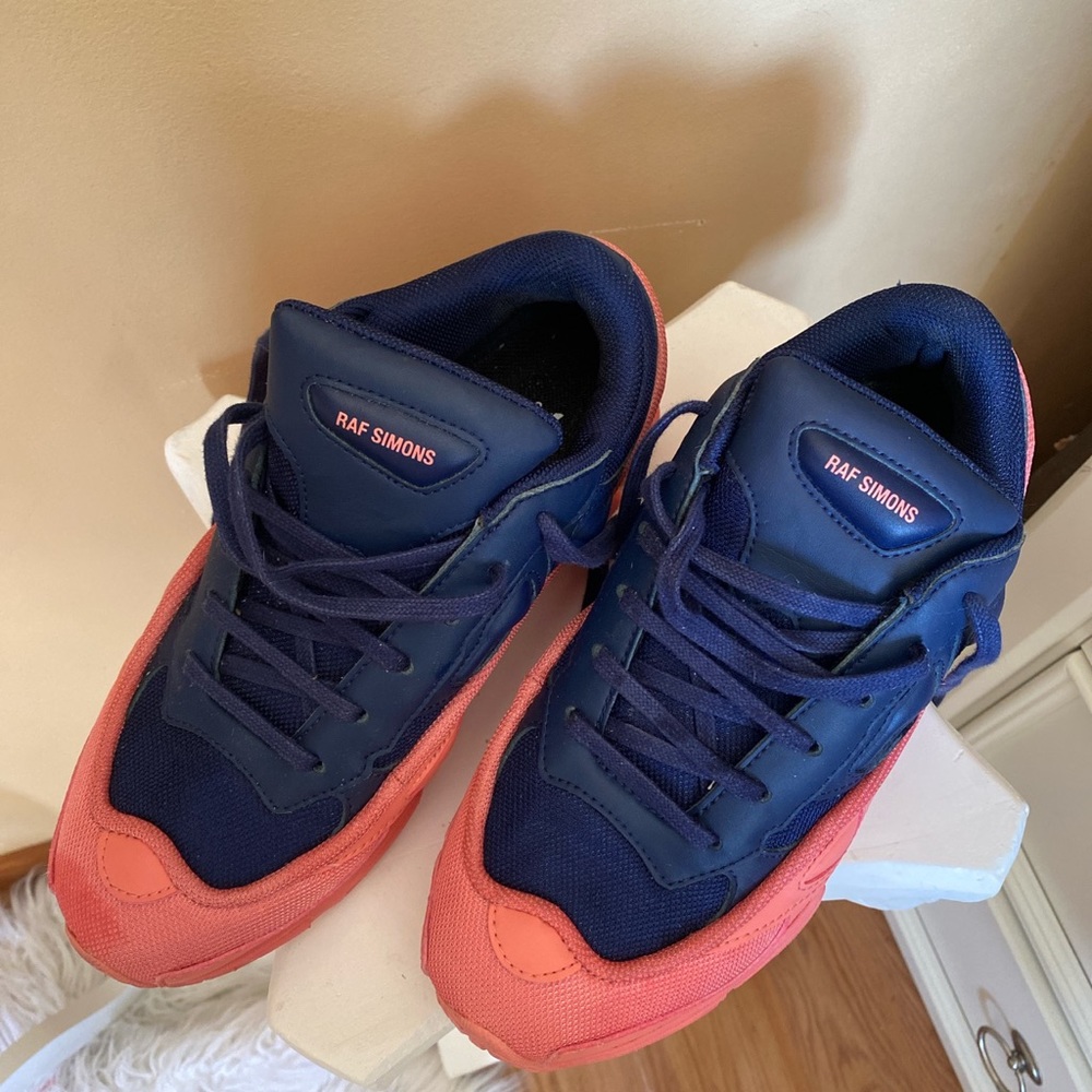 raf simons ozweego pink blue